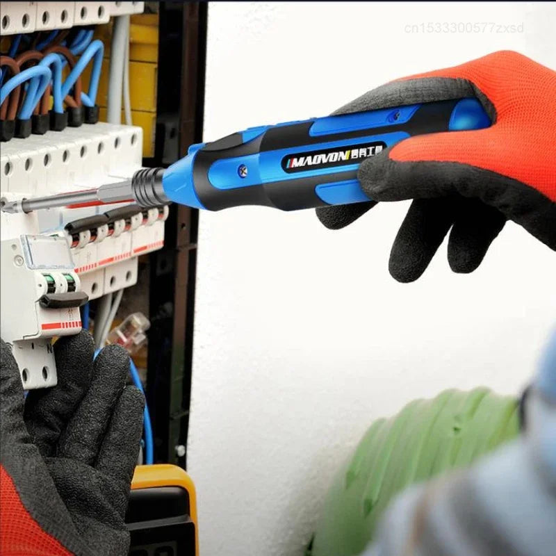 Electric Screwdriver Rechargeable Small Household Fully Automatic Electric Screwdriver Mini Household Screwdriver Tools