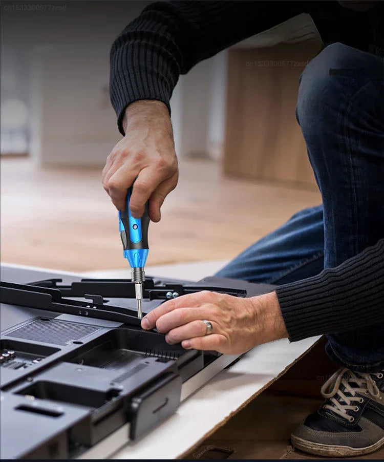 Electric Screwdriver Rechargeable Small Household Fully Automatic Electric Screwdriver Mini Household Screwdriver Tools