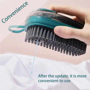 Durable Automatic Cleaning Brush Auto Soap Dispenser Soft Laundry Brush Multipurpose Household Brush Household Use