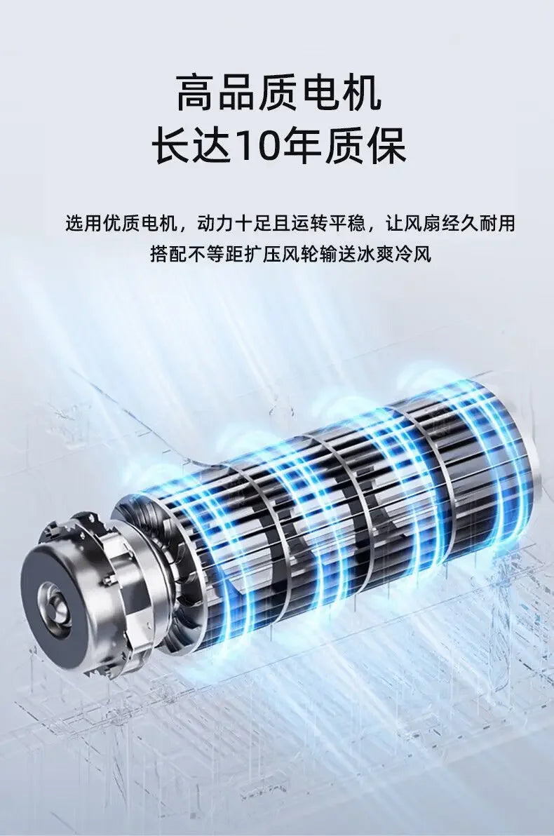 Household Single - cooling Mobile Water - cooled Air - conditioner Fan with Voice Remote Control