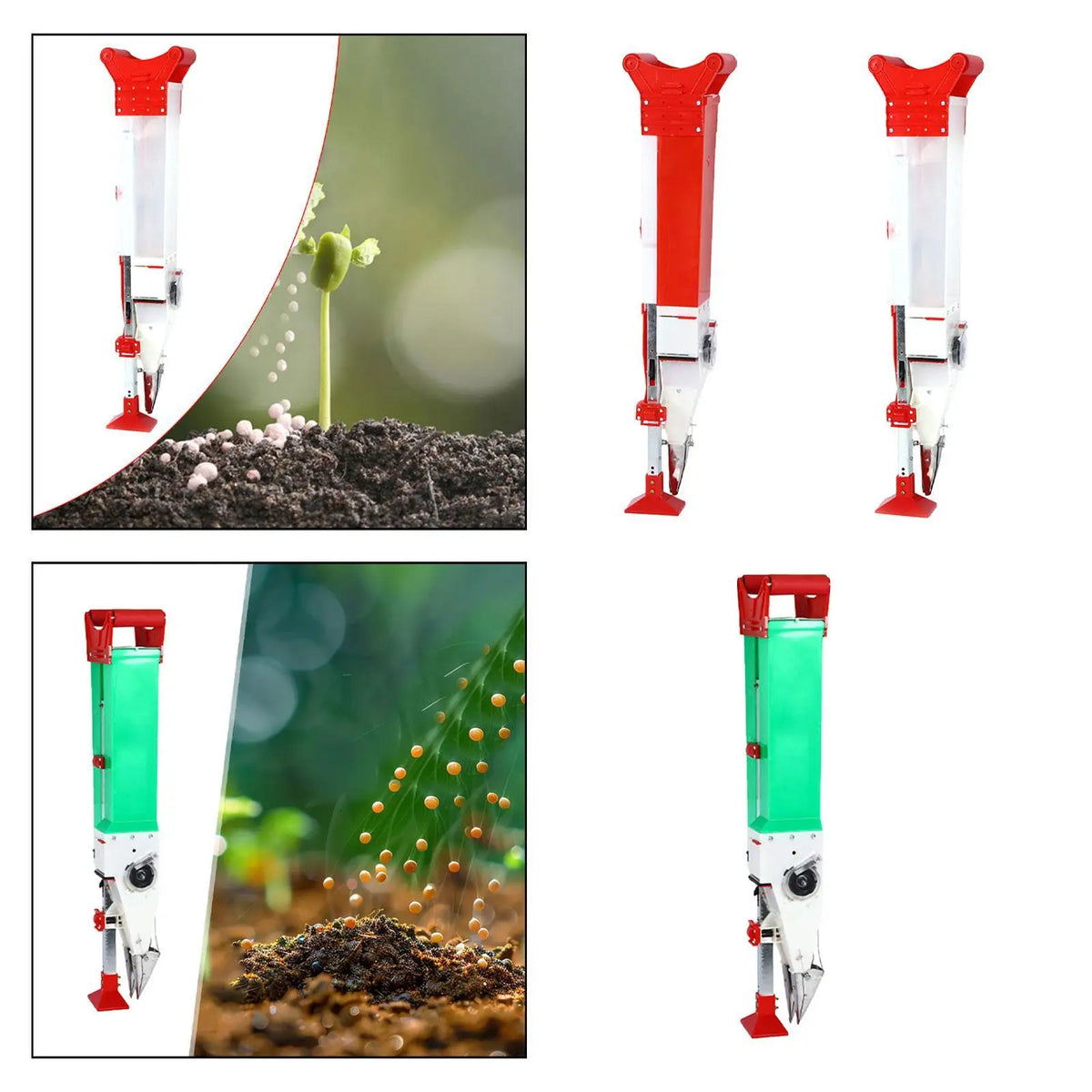 Household Corn Peanut Seeder Row Planter Farming Tool for Household Seeding