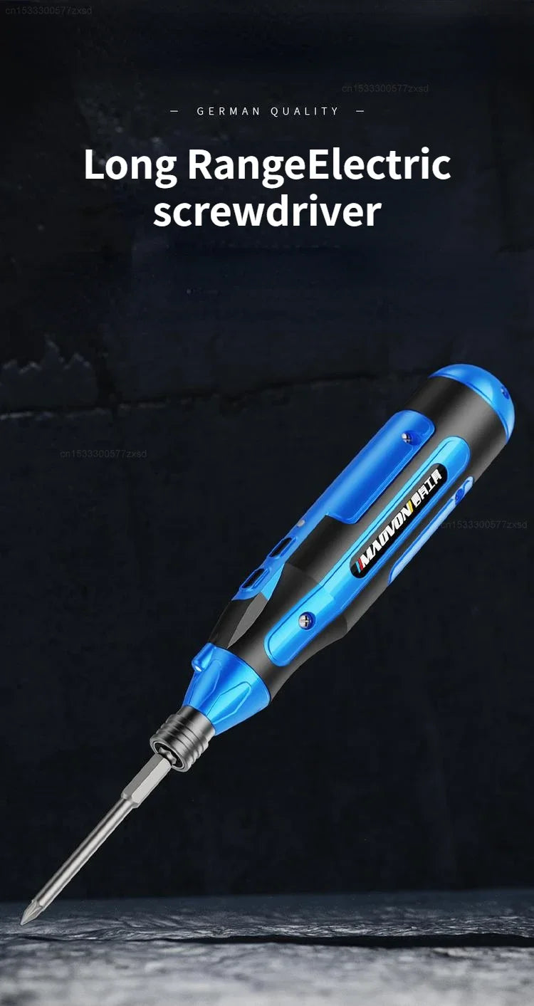 Electric Screwdriver Rechargeable Small Household Fully Automatic Electric Screwdriver Mini Household Screwdriver Tools