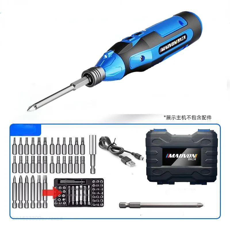 Electric Screwdriver Rechargeable Small Household Fully Automatic Electric Screwdriver Mini Household Screwdriver Tools