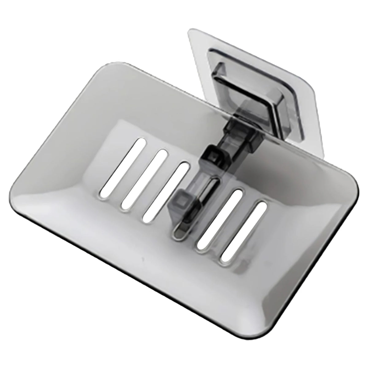 Household Wall Mounted Soap Holder Soap Dishes Sponge Scrubber Box for Home Flat Dormitory Hotel