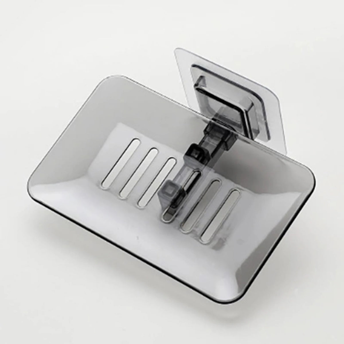 Household Wall Mounted Soap Holder Soap Dishes Sponge Scrubber Box for Home Flat Dormitory Hotel