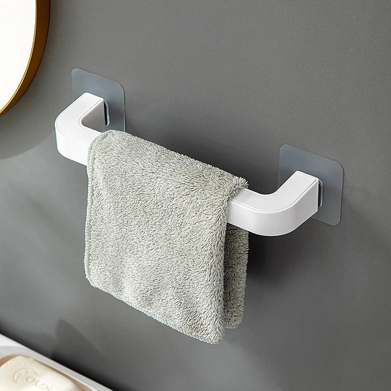 Household Hair Loop Head Rope Storage Rack, Non Punching Multifunctional Hook, Dormitory Seamless Storage Rack