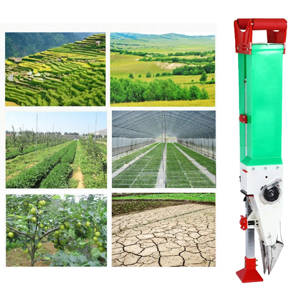 Household Corn Peanut Seeder Row Planter Farming Tool for Household Seeding