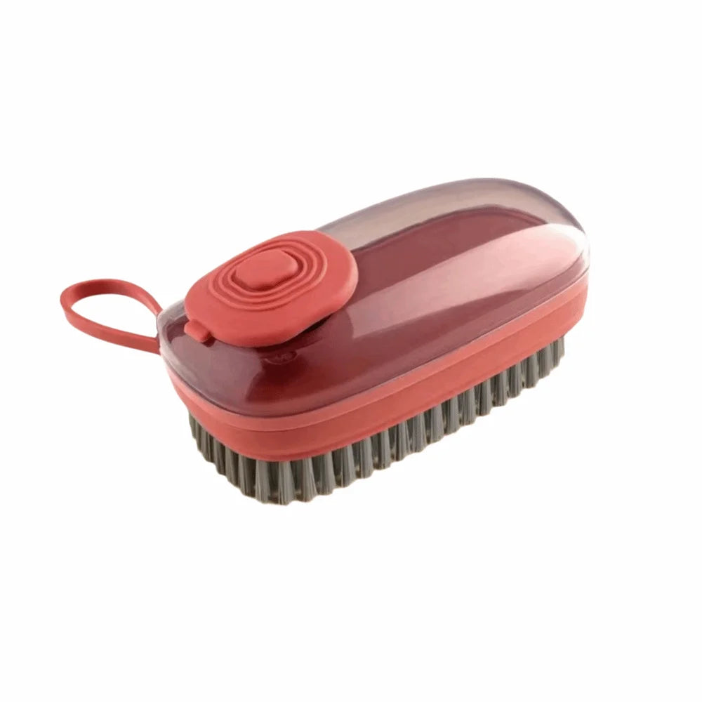 Durable Automatic Cleaning Brush Auto Soap Dispenser Soft Laundry Brush Multipurpose Household Brush Household Use